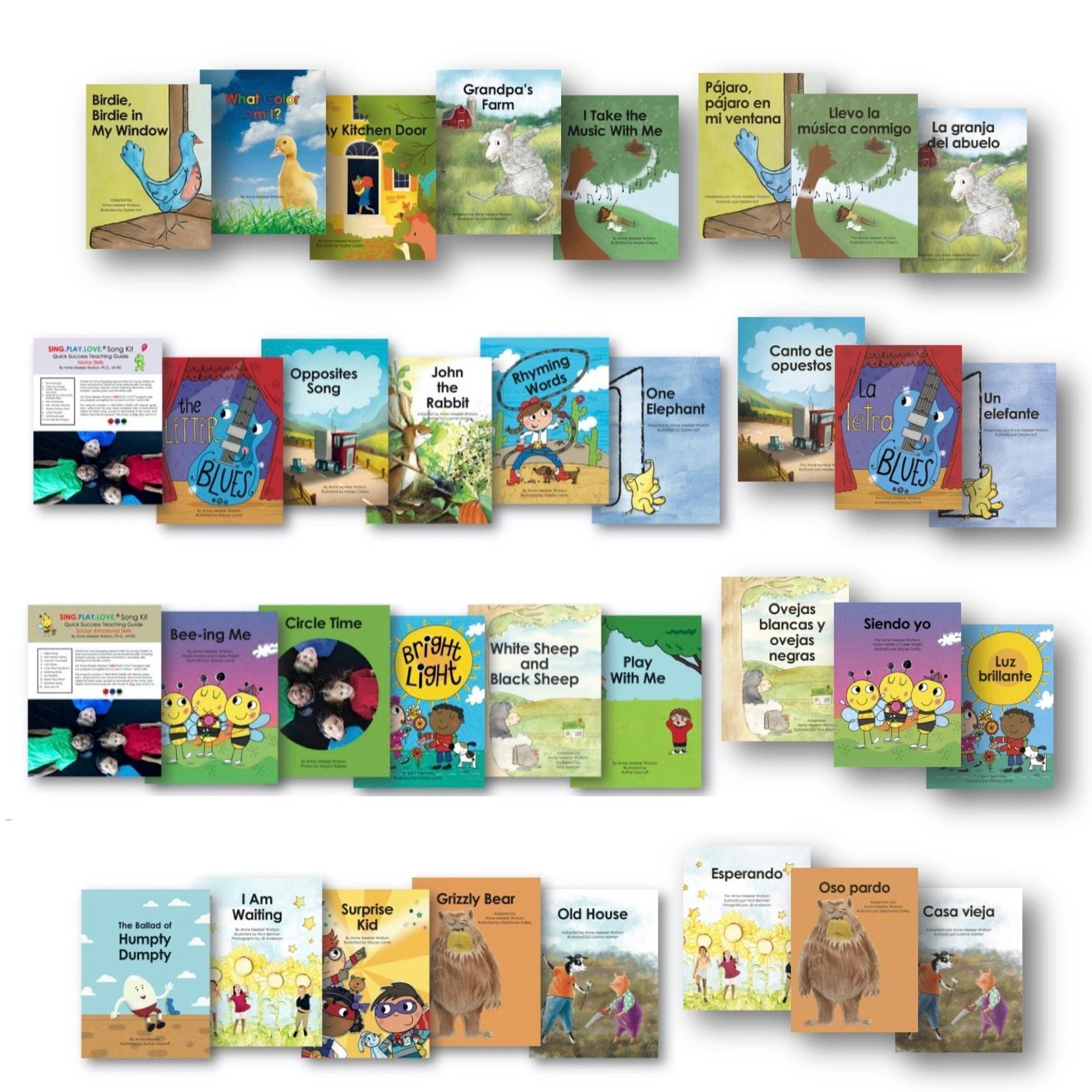 Sing play love educator value english spanish supplemental kit