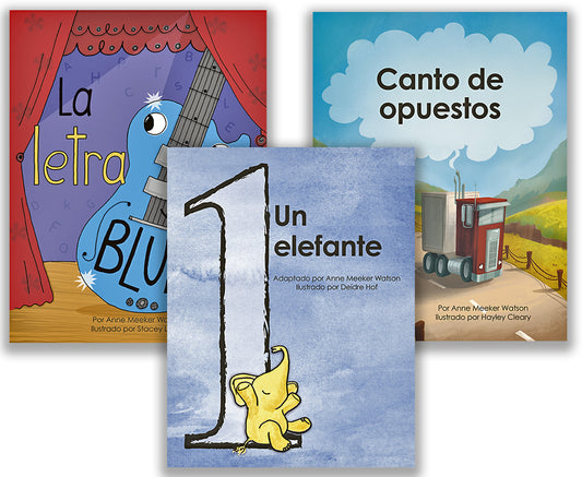 Spanish Supplemental I LOVE LEARNING Educator Kit (3 books/songs+PLAY & LEARN Family Program)