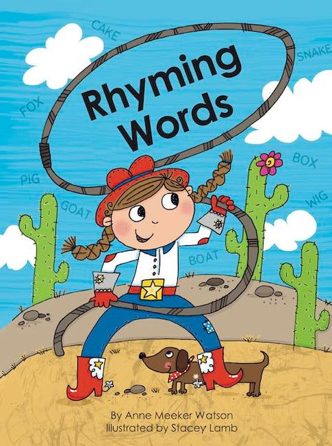 rhyming words early preschool learning book kit
