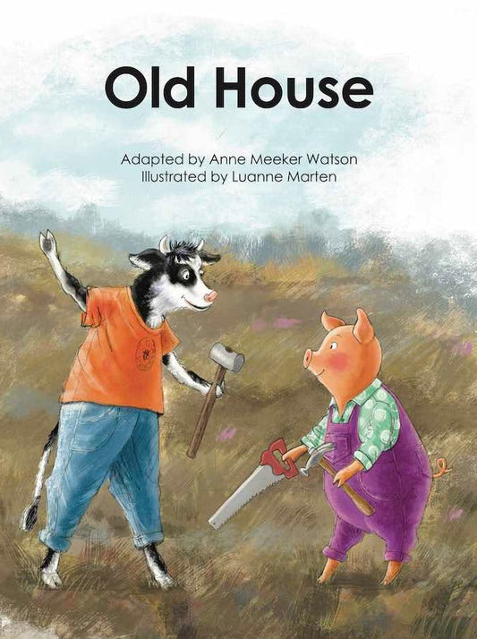 old house early childhood learning book kit
